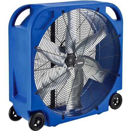 Global Industrial 36 Blower Fan, Rotomold Plastic, Direct Drive, 11200 CFM, 3/4 HP 293039